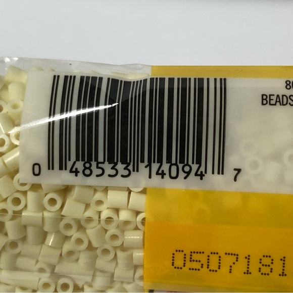 Perler Creme Mini Beads 15 Packs (2000 Beads per Pack) Small Cream Craft - Picture 5 of 16